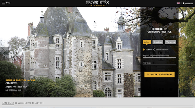 Propriete LeFigaro Site passerelle Leforestier Immobilier