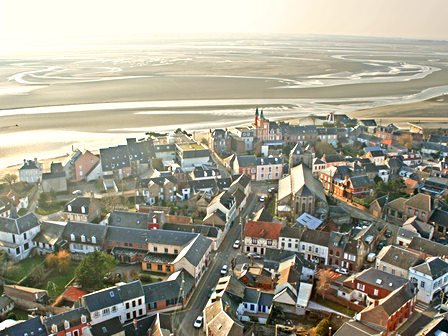 La cité du Crotoy dans la Somme