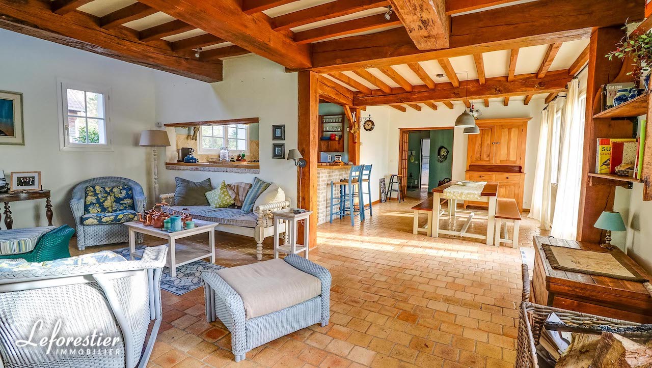 Varengeville-sur-mer Maison de campagne à vendre entre Dieppe et Veules les roses sur la Côte d'Albâtre