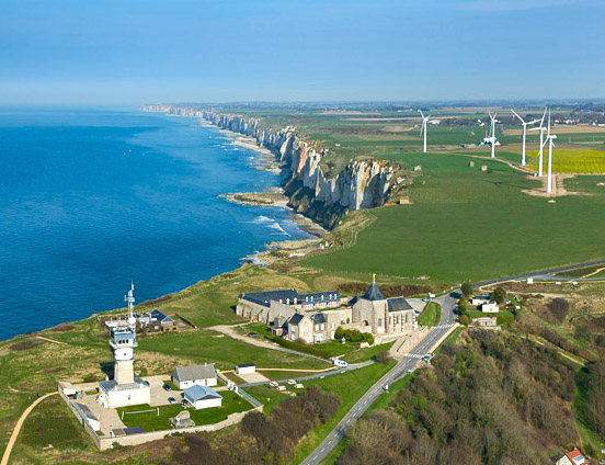 Eoliennes Cap Fagnet Normandie