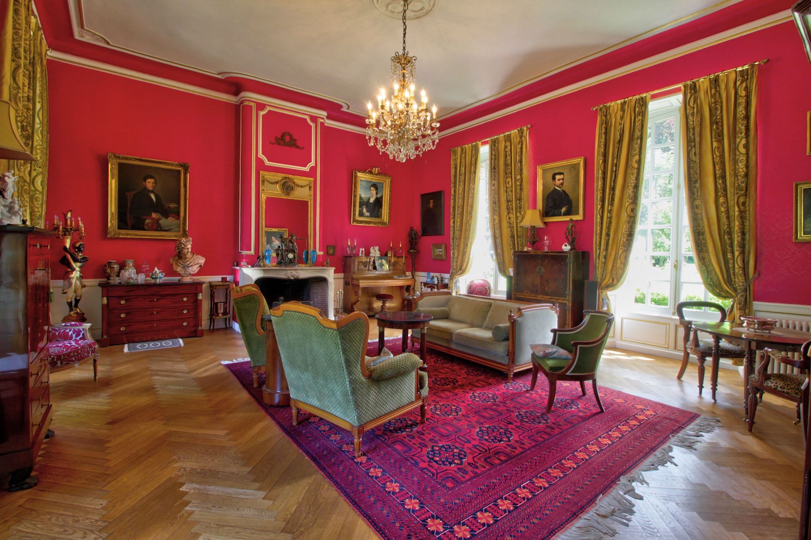 Château de Normandie à acheter Salle de réception et gîtes proche de Dieppe