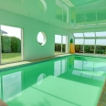 Maison d'architecte de bord de mer avec piscine à acheter sur la Côte d'Albâtre