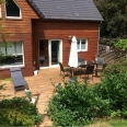 Maison contemporaine à vendre. Maison en ossature bois au calme, proche Mont-Saint-Aignan.