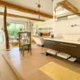 Large architect-designed house for sale near Dieppe. Meadow and river