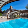Maison d’architecte à vendre avec piscine dans jardin paysager proche de Dieppe