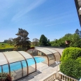 Maison d’architecte à vendre avec piscine dans jardin paysager proche de Dieppe