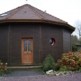 A vendre maison ronde bois de cèdre Auffay