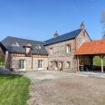 Charmante maison en brique et silex en bord de rivière - Region de Dieppe 4995