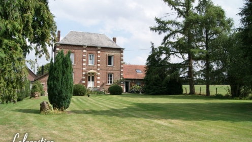Mansion Set In Pays De Bray Countryside Near Neufchatel En Bray In