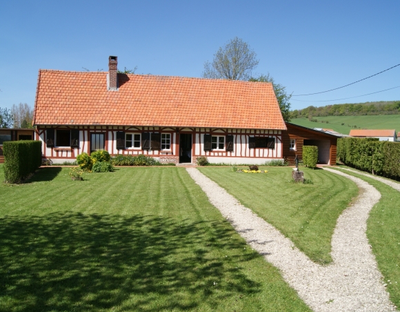 Vendu par Leforestier immobilier Maison de Normandie de caractère sur la Côte d’Albâtre 4759