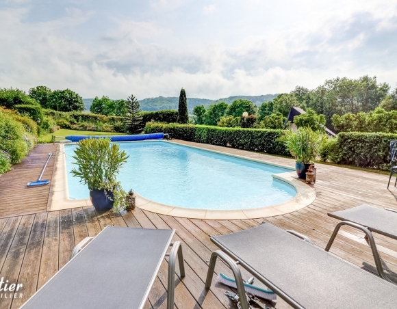 Maison d’architecte avec piscine proche golf de Saint-Saëns 76