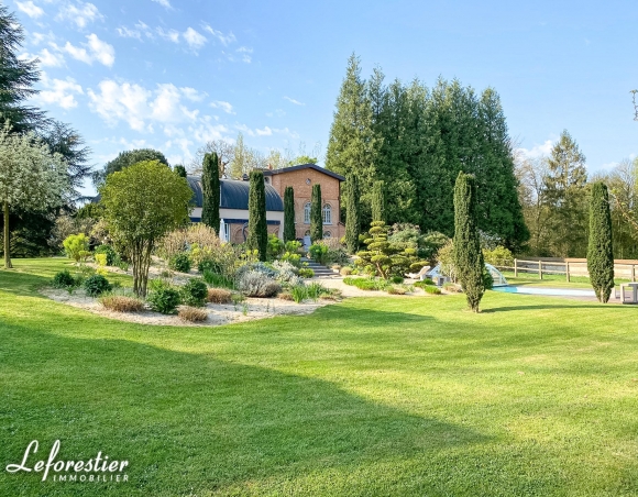 Pavillon de chasse à vendre de grand standing entre Rouen et Deauville