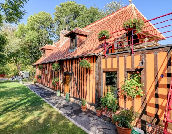 Maison normande à vendre à l’orée de la forêt d’Eawy, entre Rouen et Dieppe, à proximité de Saint-Saens 