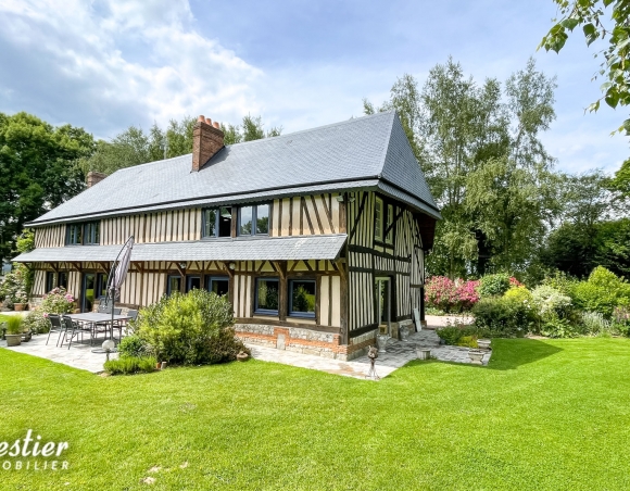 Ravissant et authentique manoir normand à vendre en Pays de Caux