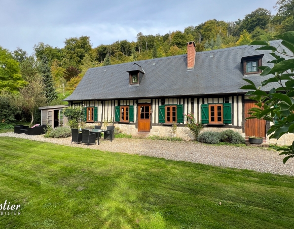 Longère Normande, divisée en deux logements, aux portes d’Yvetot