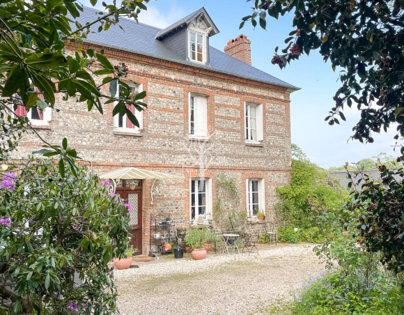 Maison de maître à vendre entre Dieppe et Varengeville sur Mer