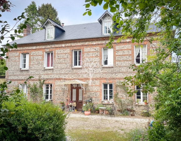 Maison de maître à vendre entre Dieppe et Varengeville sur Mer