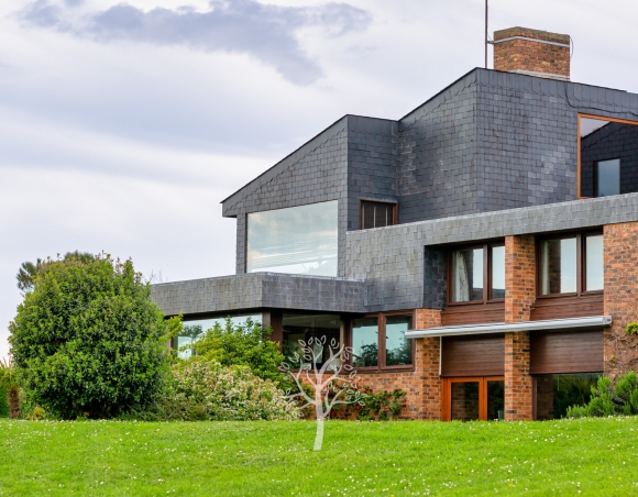 Sensationnelle maison d'architecte à vendre vue mer à Dieppe Pourville - vente interactive