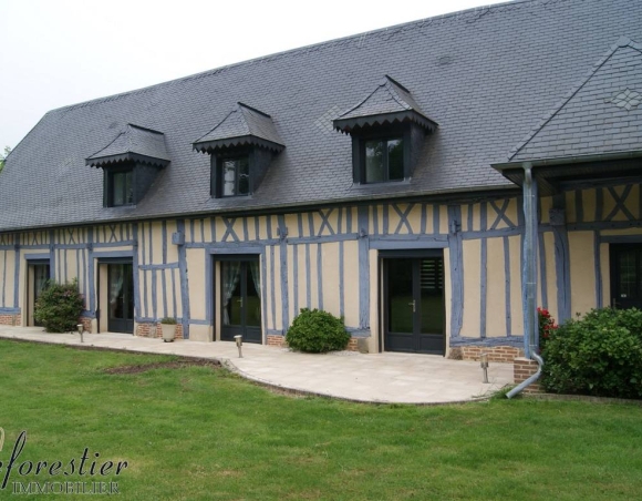 Maison de campagne avec piscine - Pays de Caux en Normandie