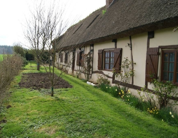 Vendu Longère de charme entre Rouen et Lyons la Forêts dans l’Eure 4779
