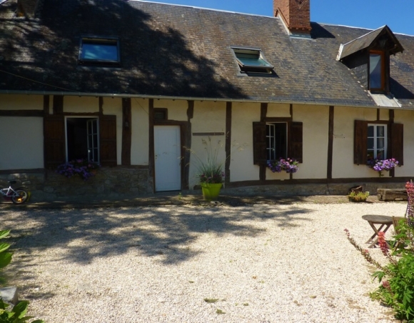 Propriété de Normandie 18ha Campagne vue panoramique vallée Forges les Eaux 4608