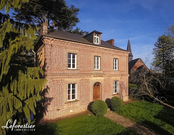 Presbytère authentique du 19ème Maison de caractère 76 Forges les Eaux Gournay en Bray 110 kms de Paris Normandie 4783