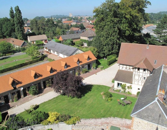 Demeure normande de caractère avec gîte sur la Côte d'Albâtre