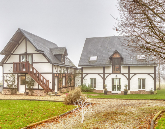 Grande maison normande à 40 min de Rouen – Idéale chambres d’hôtes