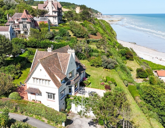 Grande maison de famille avec vue mer à Varengeville-sur-Mer à vendre