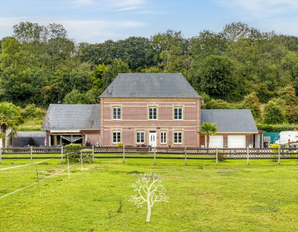 Grande demeure de caractère avec parc arboré et dépendances – Saint-Aubin-sur-Scie  Grande demeure de caractère avec parc arboré et dépendances – Saint-Aubin-sur-Scie