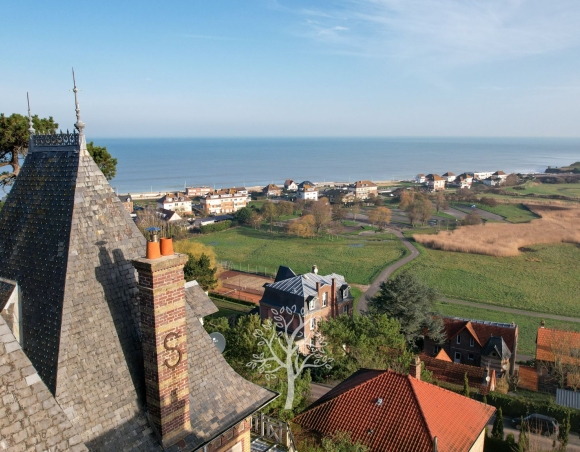 Une villa vue sur mer à vendre en Normandie