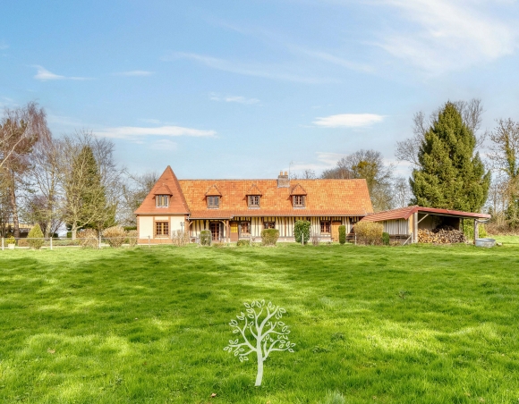 Maison de campagne sur 2ha à 20 minutes de Dieppe
