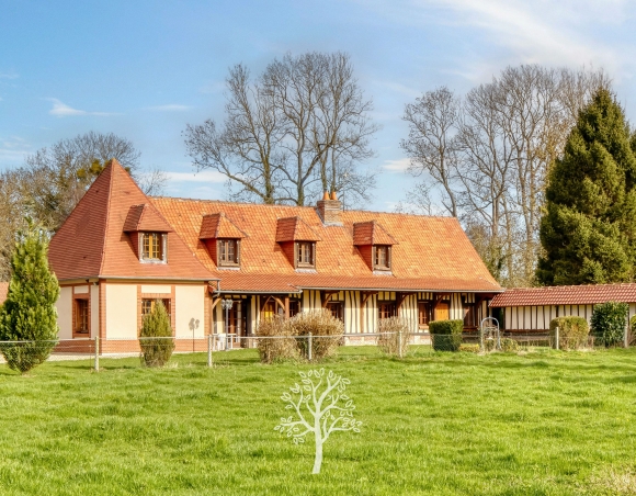 Maison de campagne sur 2ha à 20 minutes de Dieppe
