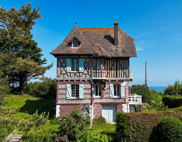 Vente Interactive : Villa de charme avec vue mer sur la côte d’Albâtre