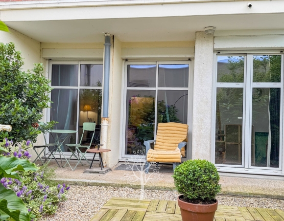 Appartement avec jardin à vendre à Dieppe sur le front de mer