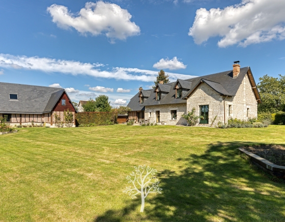 Maison de caractère, confort et authenticité à Saint-Martin de Boscherville