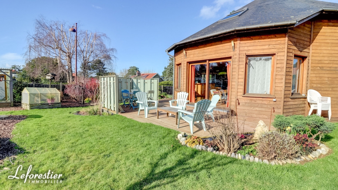 Maison Ecologique En Bois A Quiberville Sur Mer 4 Chambres