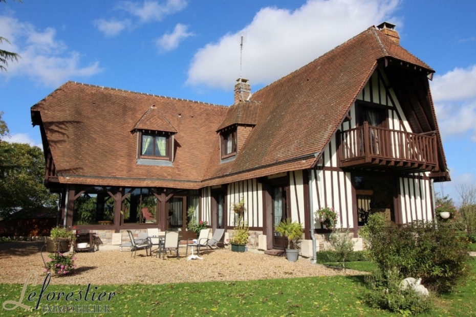 Large Norman House With Outbuildings And Box Near Saint Saens In Seine Maritime