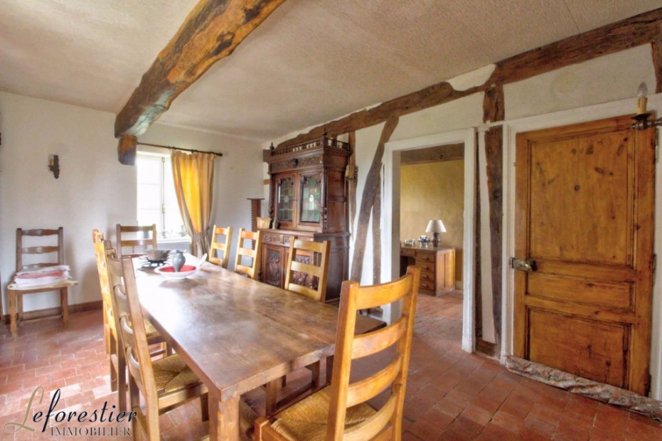 Norman Manor House Clified Farmhouse For Dependencies Manoir Du Pays De Caux Entre Rouen Et Ppe à Proximité D Auffay