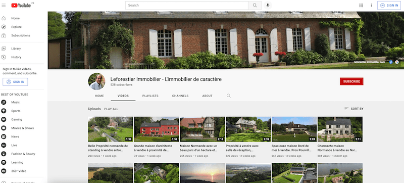 Videos and aerial photos for real estate