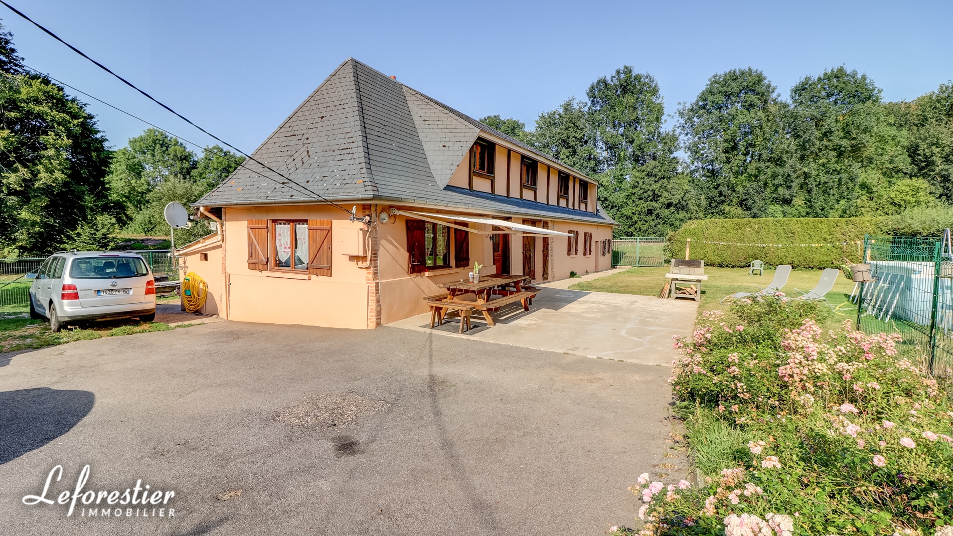 Charmante longère à vendre prox. Tôtes 