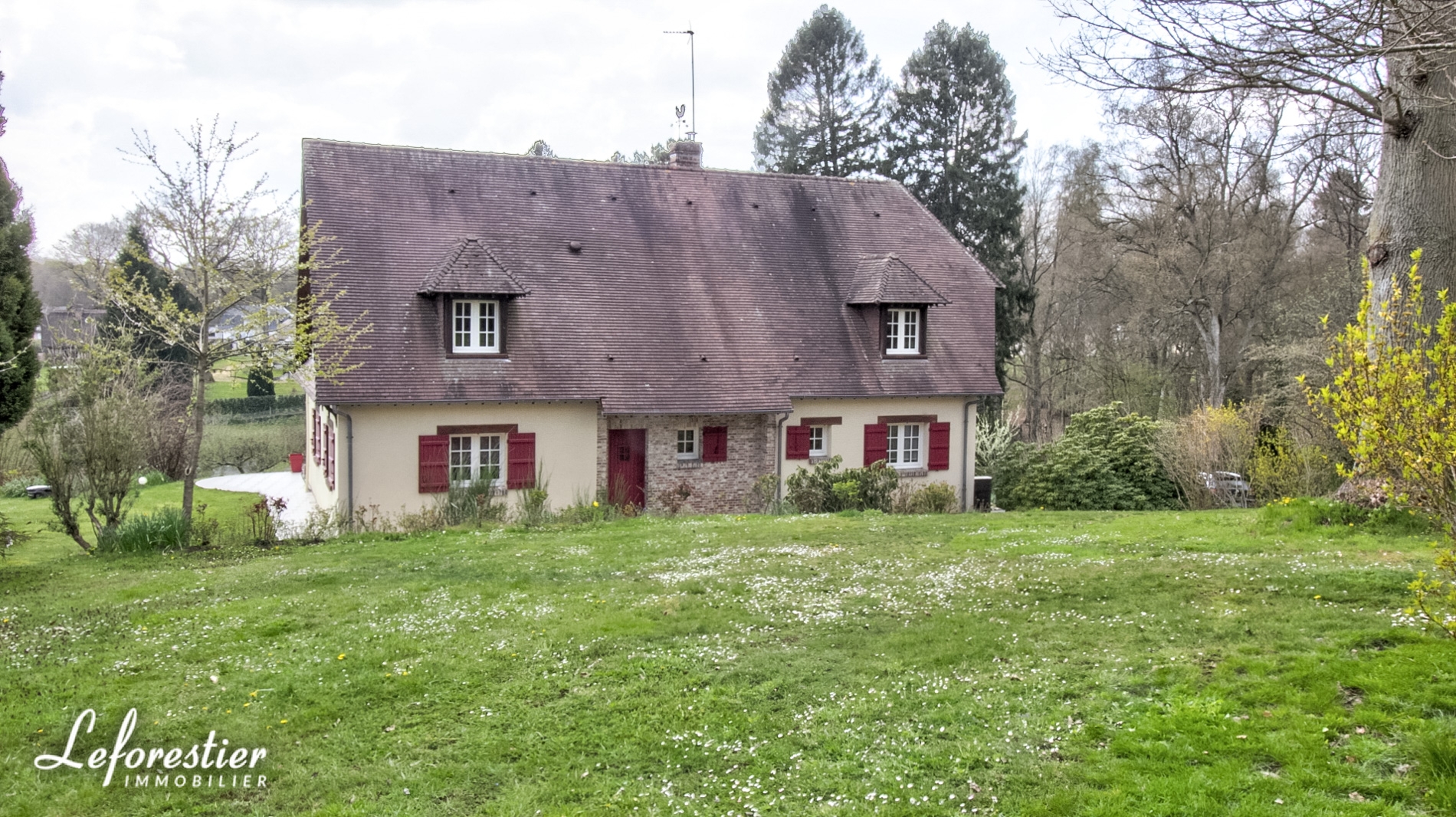 Belle maison d’architecte de style normand