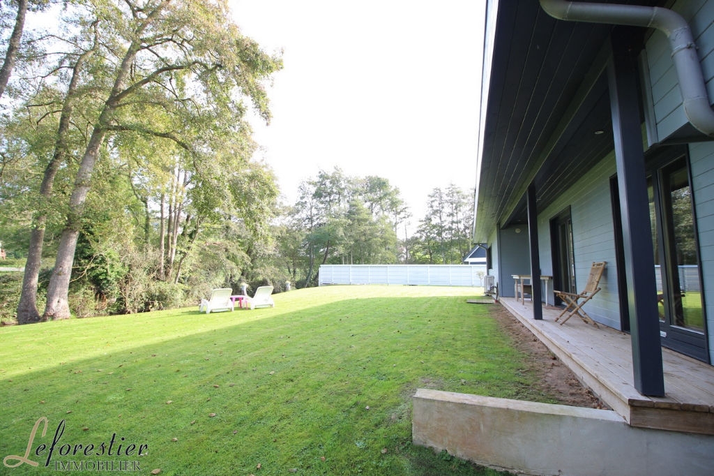 Maison bois de bord de mer à acheter sur la Côte d'Albâtre Confort Grand garage