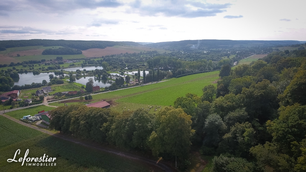 Maison avec vue dégagée sur la vallée de la Varenne entre Dieppe et Rouen