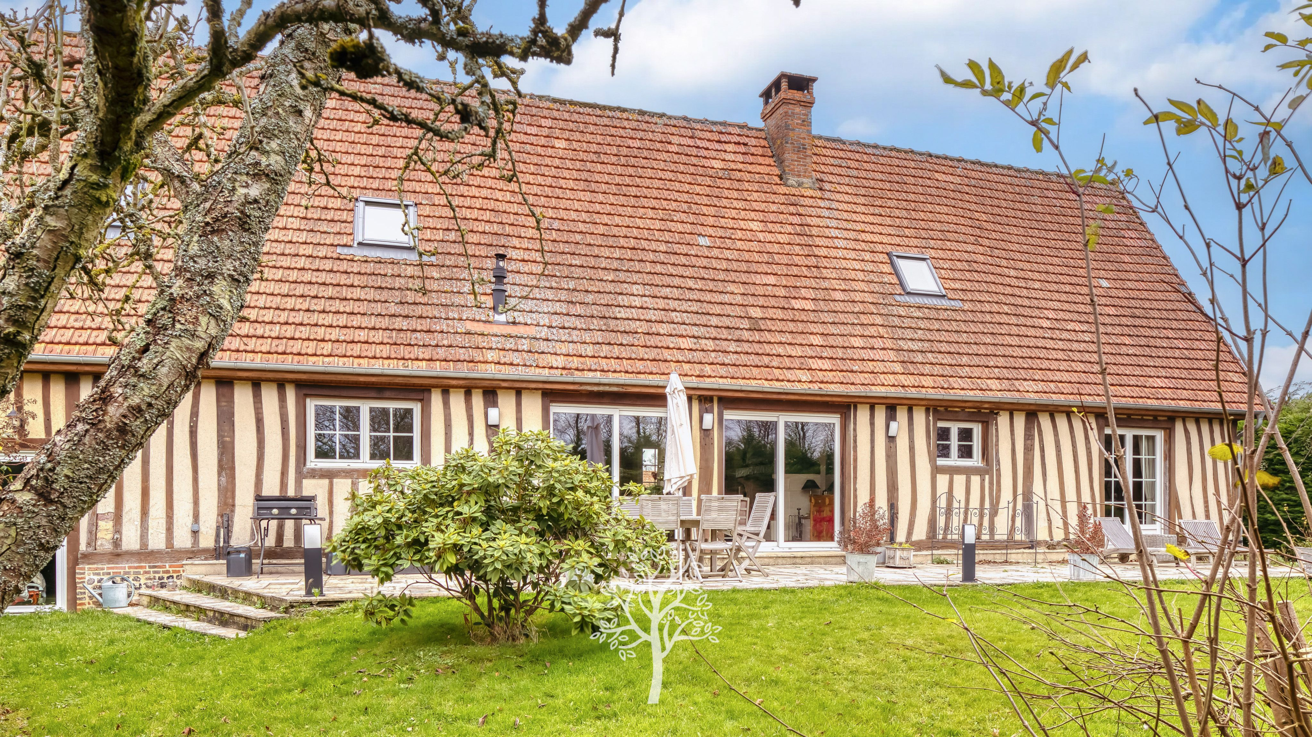 Maison normande traditionnelle rénovée avec goût proche Dieppe